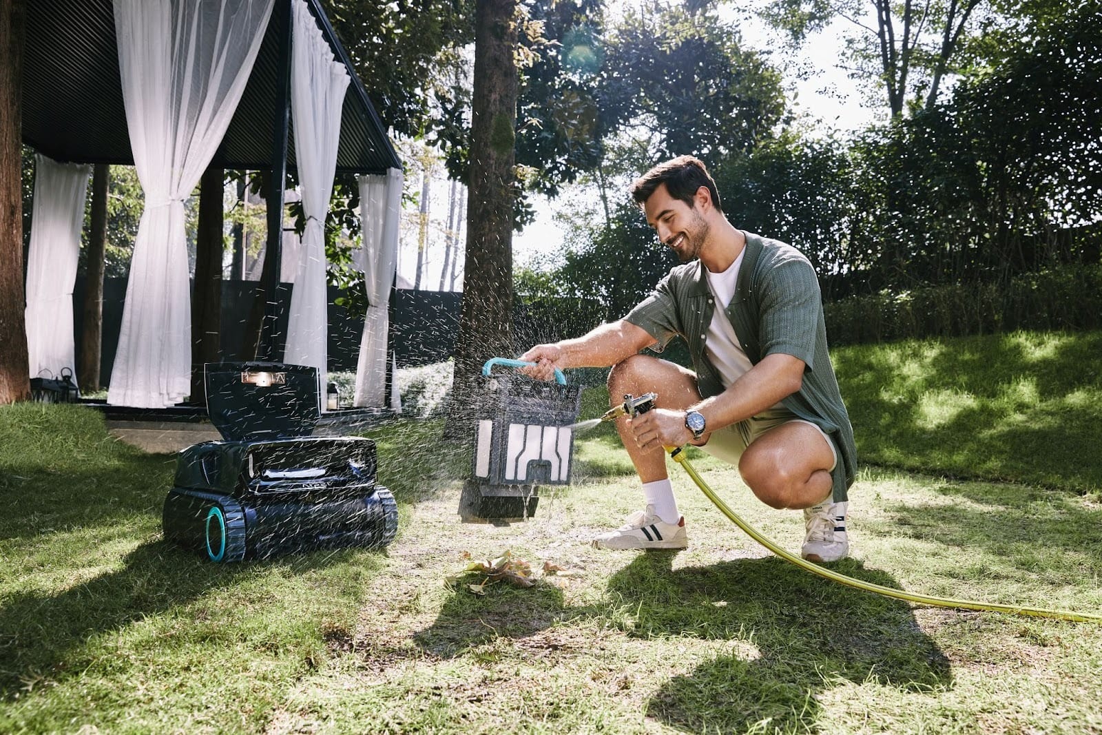 Aiper robot piscine sans fil entretien facile