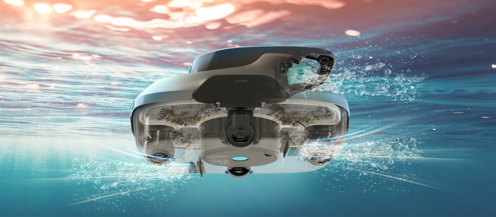 Aiper robotic pool cleaners providing hands-free, automatic cleaning for above-ground and in-ground pools