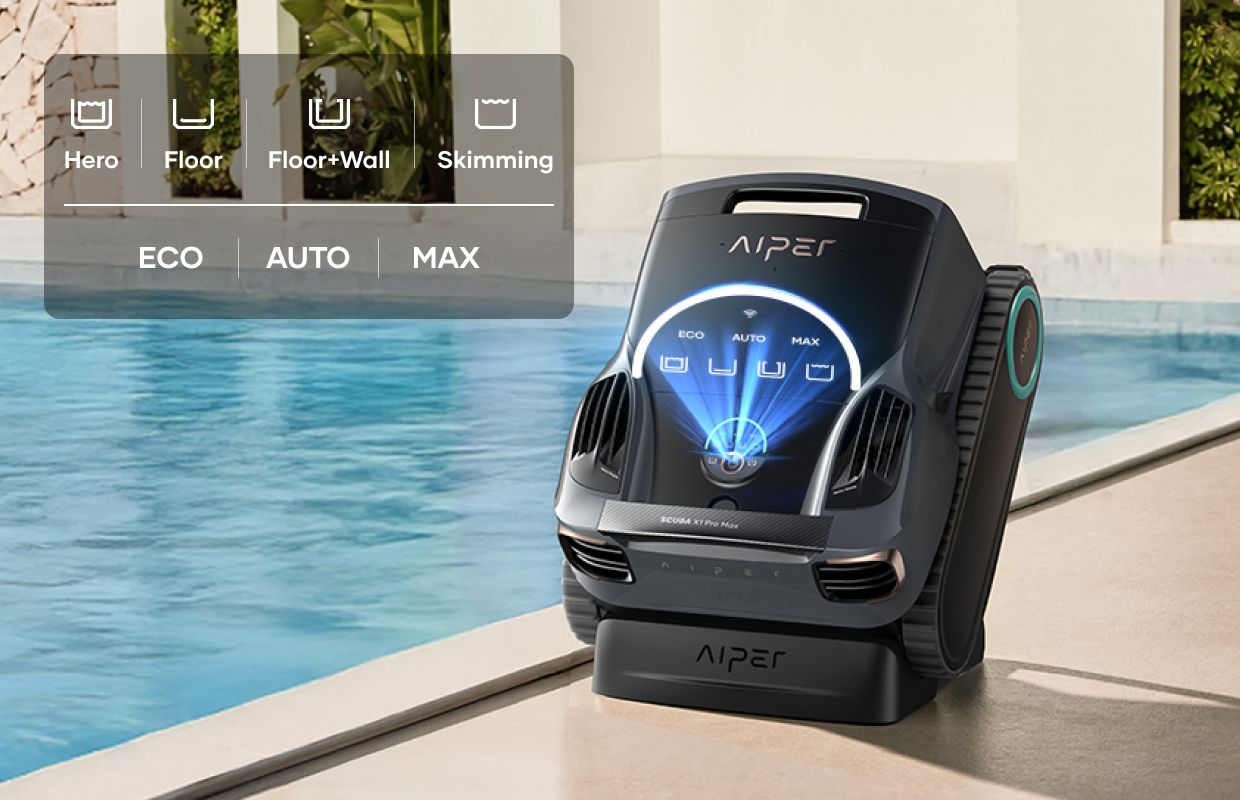 Aiper Scuba X1 Pro Max best robotic pool vacuum