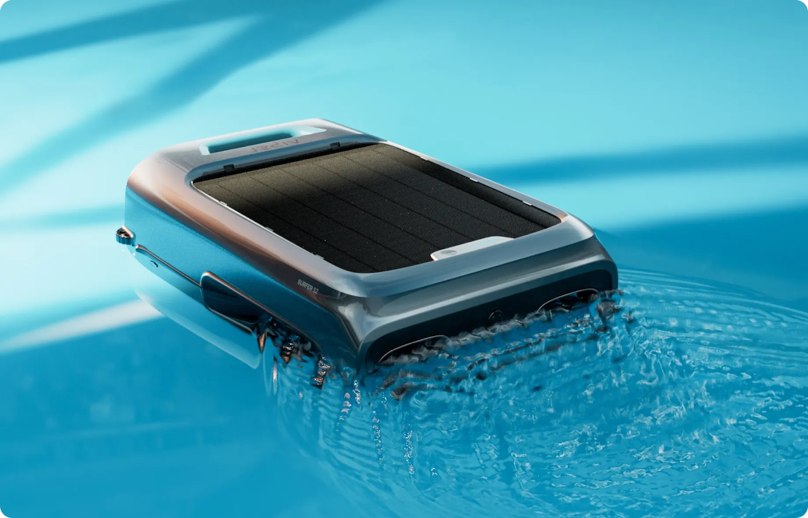 Aiper Surfer S2 Smart Skimmer am Pool