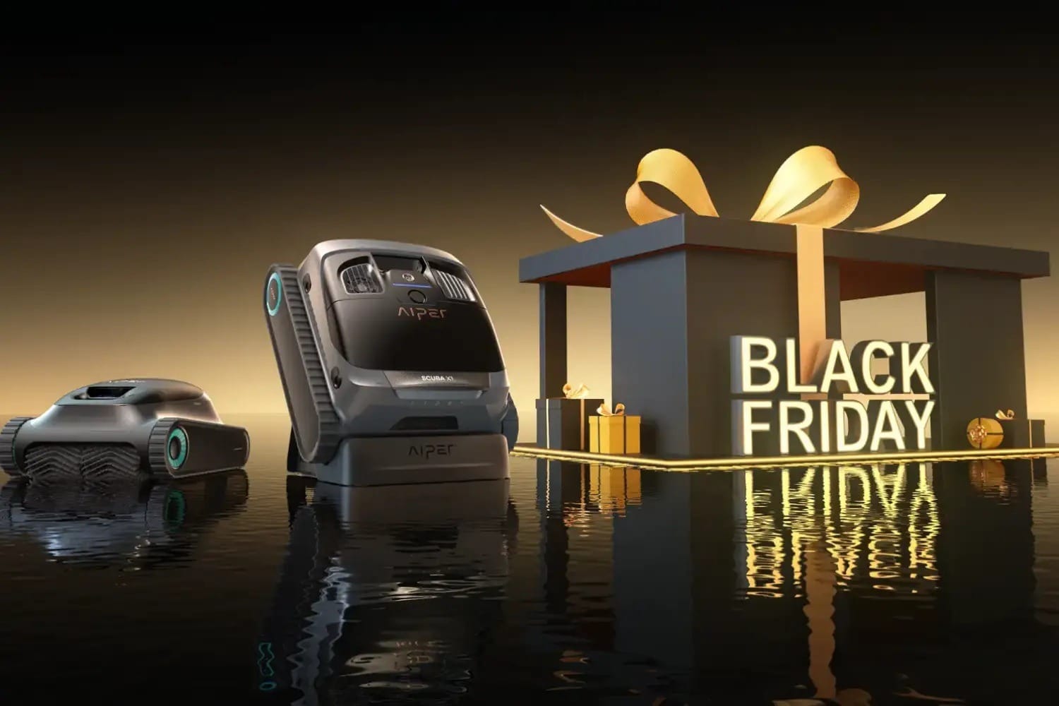 Aiper robotic pool vacuum Black Friday deals
